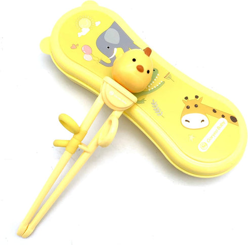Wakaka Chicken Shape Chopsticks, Easy to Use Training Chopsticks for Children and Adults, Made With Non-Toxic Dishwasher-safe Reusable Chopstick S...
