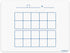 SCRIBBLEDO Dry Erase Ten Frame Area Model Board 9" x 12" Double Sided Whiteboard Math manipulatives for Kids - Area Model and 2 Ten Frames Math Pr...
