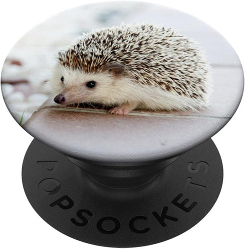 Cute Hedgehog Animal Lover Gift PopSockets PopGrip: Swappable Grip for Phones & Tablets PopSockets Adhesive PopGrip...