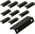 LC LICTOP 80mm/3.15" Black Mount Finger Edge Pull Concealed Handle for Home Kitchen Door Drawer Cabinet(10Pcs)...
