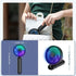 VersionTECH. Portable HandHeld Fan, Personal USB Hand Fans with RGB Color Light, 5 Speed Foldable Table Fan with Rechargeable Battery Operated for...