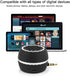 Mini Portable Speakers, 3W 36mm Microphone Speaker Line-in Speaker with 3.5mm Aux Audio Jack and Plug in Clear Bass Micro for Smart Phone, pad, Ta...