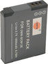 DSTE 2-Pack DMW-BCM13 DMW-BCM13e Li-ion Battery Compatible with Panasonic Lumix DMC-TZ60 ZS30 ZS35 ZS40 ZS45 ZS50 LZ40 TS5 TS6 TS7 TZ37 TZ40 TZ41 ...