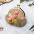 1 Set Coin Purse Embroidery Pouch Making Kit Lock Embroidery Tool DIY Coin Bag......