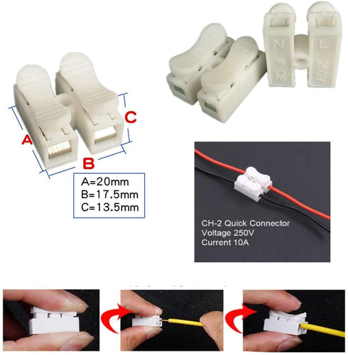 2PCS Synchronous Synchron Motor 50/60Hz AC 100~127V CCW/CW 4W with 7mm Flexible Coupling Connector and 6ft Power Cord Switch Plug for Hand-Made, S...