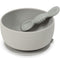 Simka Rose Baby Bowl & Spoon Set, Baby Bowls Suction for Toddler, BPA-Free Silicone Bowls Baby, Baby Bowl & Spoon Dishwasher & Microwave Safe Baby...