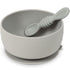 Simka Rose Baby Bowl & Spoon Set, Baby Bowls Suction for Toddler, BPA-Free Silicone Bowls Baby, Baby Bowl & Spoon Dishwasher & Microwave Safe Baby...
