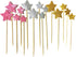 48 Pieces Little Star Toppers,Baby Shower Decor and Cupcake Party Picks...