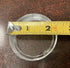 2" Replacement Clear Regulator Gauge Lens/Cover, 1/4 Turn Twist Lock, 4 Lenses...