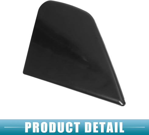 Front Left Door Mirror Corner mudguard Triangle Cover for Honda Fit 2009-2013 Plastic Black...