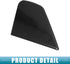 Front Left Door Mirror Corner mudguard Triangle Cover for Honda Fit 2009-2013 Plastic Black...