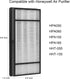 HRF-H1 HEPA Filter,Compatible with Honeywell HPA050, HPA060,HPA150, HPA160, HHT055 and HHT155 Air Purifier.Part # HRF-H1, HRF-H2 and H Filter,2-Pa...