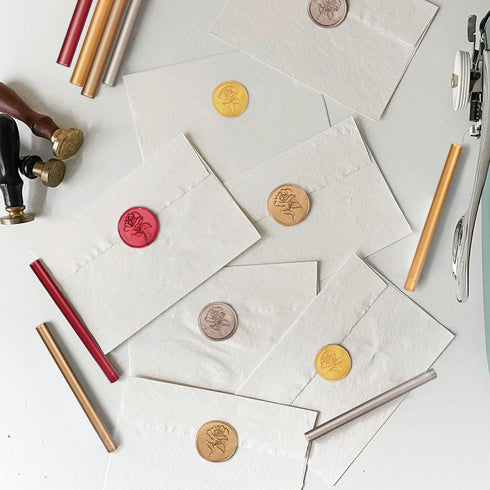 20PCS Standard Glue Gun Sealing Wax, Sealing Wax Sticks - Ideal for Wedding Invitations, Letters, Envelopes, Cards and Crafts, Work with Standard ...