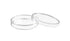 EISCO 25PK Disposable Petri Dish with Lid - Sterile - 35x15mm - Polystyrene - Triple Vented - Transparent...
