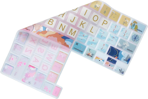 Silicone Keyboard Cover Skin for 2020 MacBook Pro 13"(Model:A2338/A2289/A2251)/2019 2020 MacBook Pro 16 inch(Model: A2141) with Touch Bar&Touch ID...