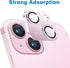 Compatible with iPhone 15 and iPhone 15 Plus Camera Lens Protector, Anti-Scratch Tempered Glass Camera Screen Protector Shockproof Full Protective...