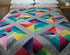 50pcs 10 x 10 inch Multicolor Cotton Fabric Bundle Squares for Quilting Sewing, Precut Fabric Squares for Craft Patchwork...