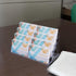 Clear Plastic Business Card Holder for Desk, Acrylic Business Card Organizer Desktop, 8 pocket Business Cards Display with 4 Tier for Office...