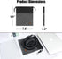 Desing Wish Lightweight Headphone Storage Bag, Portable Headset Carrying Pouch Headphone Case Bag Soft Travel Pouch for Over-Ear Headphones/Gaming...