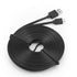 Long Micro USB Cable 25ft - USB to Micro USB Black Cable for PS4 Controller and Security Camera 2pack...