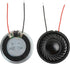 YXQ 2W 8 Ohm Micro Internal Speaker Magnet Loudspeaker 28mm Dia Round Metal Shell Wire DIY Slim PC Laptop(4Pcs)...