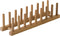 Lipper International 887 Bamboo Wood Plate Rack and Pot Lid Holder, 15-3/8" x 4-3/8" x 4"...