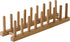 Lipper International 887 Bamboo Wood Plate Rack and Pot Lid Holder, 15-3/8" x 4-3/8" x 4"...