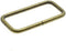 10pcs Metal Wire Formed Rectangle Ring Belt Loop Bra Buckle Package Accessories (Antique Brass, 1-1/2''(38mm))...