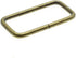 10pcs Metal Wire Formed Rectangle Ring Belt Loop Bra Buckle Package Accessories (Antique Brass, 1-1/2''(38mm))...