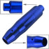 Lunsom Automatic Shift Knob Metal Car Shifting with Push Button Aluminum Alloy Shifter Lever Handle Long Stick Gear Head Fit Most Auto Transmissio...
