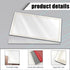Car Sun Visor Makeup Mirror, Car Visor HD Stainless Steel Vanity Mirror, Universal for Car Visor, Truck,SUV, Seatback , Dash Board ,Window, Bathro...