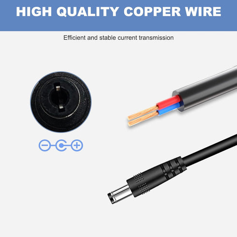 26.5V Vacuum Charger Compatible with Homeika H016 HA016 Cordless Handheld Stick Vacuum Cleaner 20kpa 22.2VDC Li-ion Battery Replacement Power Adap...