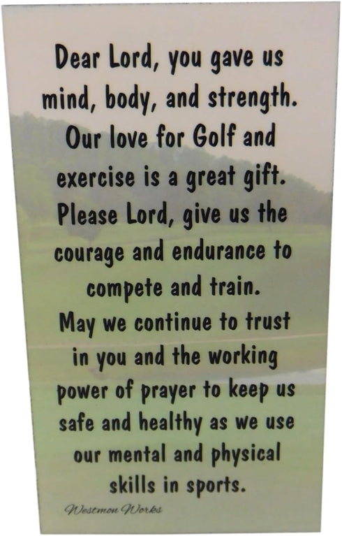 Westmon Works Golfers Pewter Medal Necklace with St Sebastian Stainless Steel Chain Boxed Set with Golf Prayer Card Saint Expressions Premium Jewe...