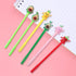 Cute Pens, Kawaii Animal Pens, Kawaii School Supplies Gel Ink Pens Boys Girls Cartoon Pens for Writing, Gifts for Children and Teachers Black Refi...