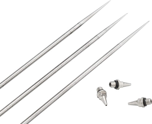 3PCS 0.3mm Airbrush Nozzle and Needles Replacement Parts for Airbrush Spray Gun...