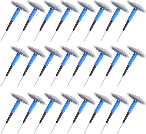 24 PCS Radial Tyre Puncture Patches Tire Repair Tool Car Motorcycle Universal Tubeless Tire Puncture Repair Mushroom Plug Patch Gum for Car,motorc...