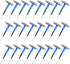 24 PCS Radial Tyre Puncture Patches Tire Repair Tool Car Motorcycle Universal Tubeless Tire Puncture Repair Mushroom Plug Patch Gum for Car,motorc...