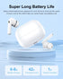 Wireless Earbuds, 42H Playtime Bluetooth 5.3 Headphones, HiFi Stereo Call Noise Cancelling Earbuds, IPX7 Waterproof Stereo in-Ear Earphones with L...