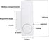 2 Pack Window Door Alarm, Door Sensor Alarm for Kids Safety, Alarm System for Home Security with No Batteries for Pool, Garage, Apartment, Dorm, R...
