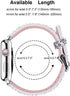 iiteeology Compatible with Apple Watch Band 46mm 45mm 44mm 42mm, Glitter Shiny Bling Leather Band for iWatch Series 10/9/8/7/6/5/4/3/2/1/SE - Silv...