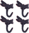 Dragonfly Hooks Wall Hooks for Hanging, Oil Rubbed Bronze Coat Hooks Wall Mounted Towel Hooks,Heavy Duty Key Holder for Decor,Pack of 4...