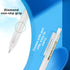 6PCS Novelty Mechanical Pencil Set, 0.5mm Transparent Pen Shell Pencils with 60pcs Lead Refill, Suitable for Drafting, Sketching, Art Class, Writi...
