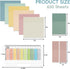 EOOUT 650 Sheets Transparent Sticky Notes, 11 Pack Bible Study Supplies 19 Colors Clear Self-Sticky Notes, Office & School Study Supplies...
