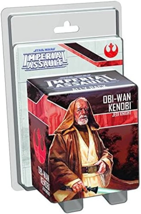 Fantasy Flight Games Star Wars Imperial Assault Board Game Obi-Wan Kenobi ALLY PACK - Epic Sci-Fi Miniatures Strategy Game for Kids and Adults, Ag...