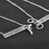 MJartoria Best Friend Necklaces Partners in Crime Engraved Friendship BFF Necklace for 2(Silver color3)...