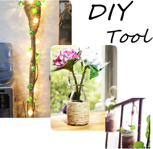 Yangbaga Sisal Rope for Cats - 1/4 Inch - Natural Fiber and Color 66FT...