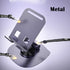 Metal Cellphone Stand 2 Pack MiniPad Phone Holder 360° Rotation Phone Stand Foldable Scalable Office Desk Adjustable Portable for Travel...