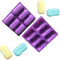 2Pcs Oval Silicone Soap Molds, Classic Oval Shaped Molds for Chocolate Jelly Candy Making...