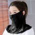 PRETYZOOM Cotton Scarf 4Pcs Sun Protection Masks Silk Neck Scarf Masks Seamless Face Mask Bandanas for, Outdoors, Festivals, Sports (Random Color)...