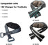 KFD 13V AC/DC Adapter Compatible with TruMedic IS-2000 IS2000 TM IS-2500 IS2500 IS-3000 IS3000 Pro InstaShiatsu Shoulder Neck Back Massager TM-IS-...